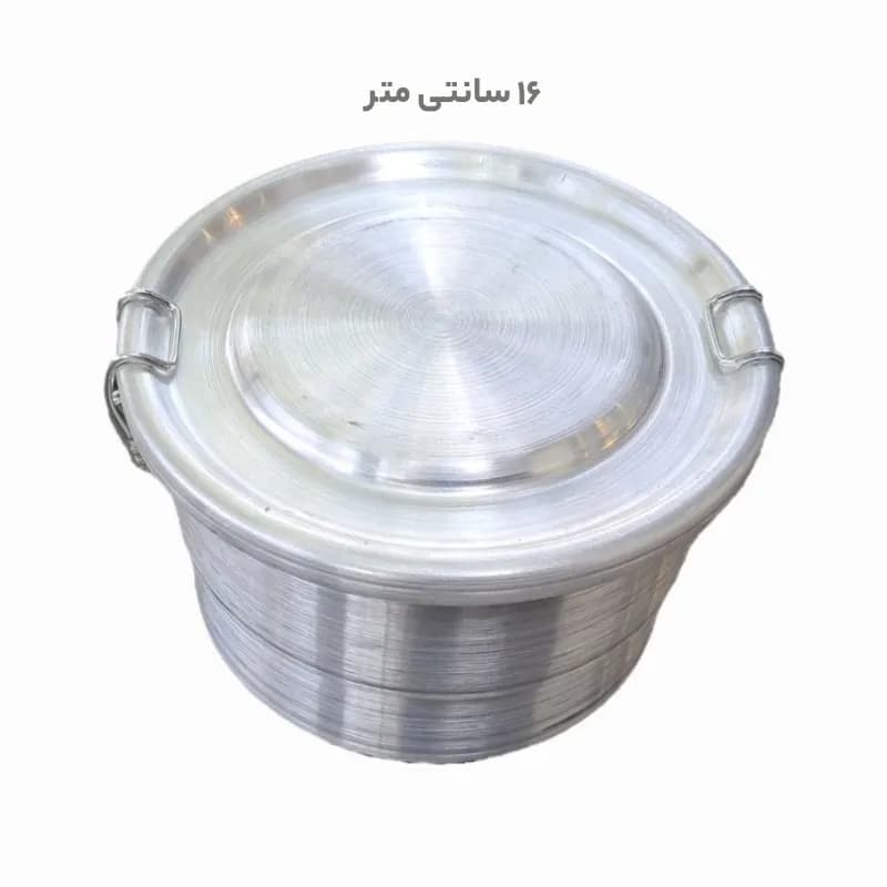 ظرف غذا دو طبقه قفل دار — تصویر ۳