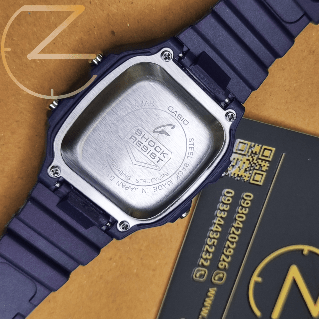 ساعت مچس کاسیو جیشاک جهان نما بنفش G-Shock Casio world time — تصویر ۴