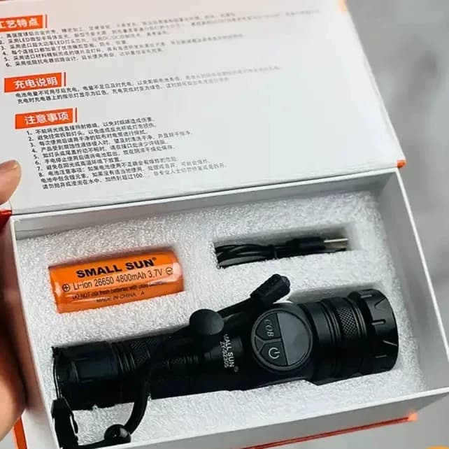چراغ قوه اسمال سان ZY-S2305 — تصویر ۷