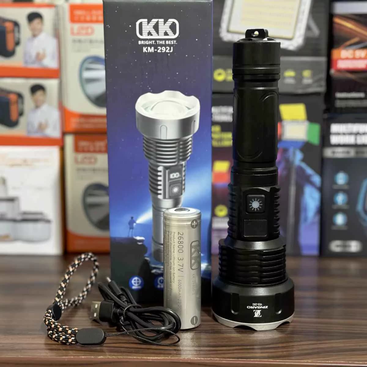 چراغ قوه پلیسی kk مدل km-292j