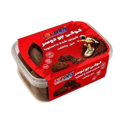 کوکی جو دوسر دبل چاکلت پروتئینه جوپرو 350 گرمی — تصویر ۸