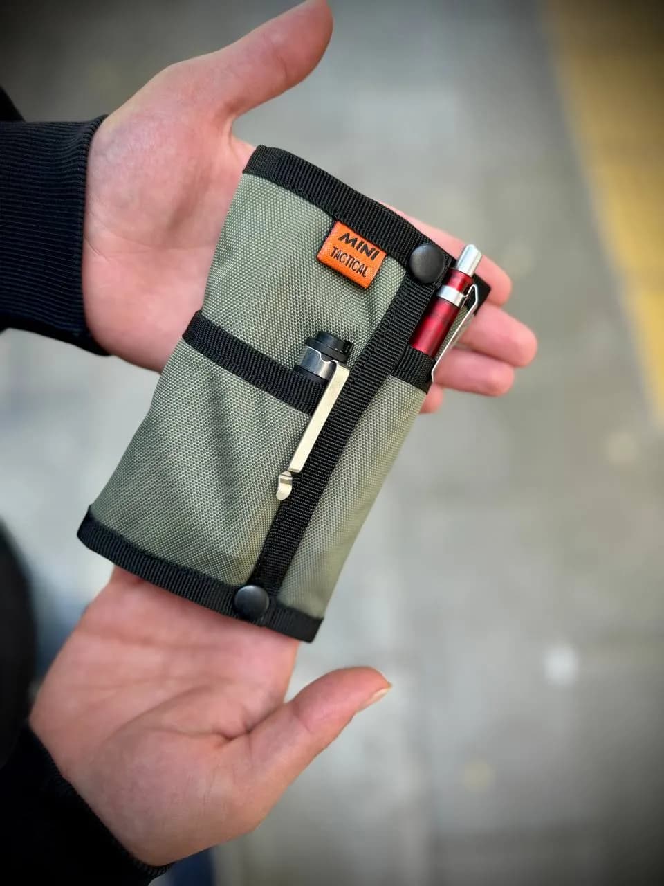 کیف حمل ابزار EDC مینی تکتیکال مدل دلتا — تصویر ۶