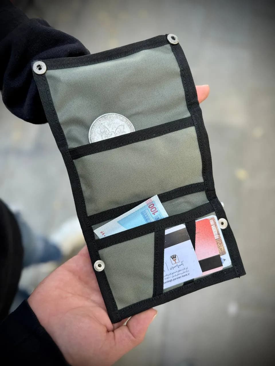کیف حمل ابزار EDC مینی تکتیکال مدل دلتا — تصویر ۸