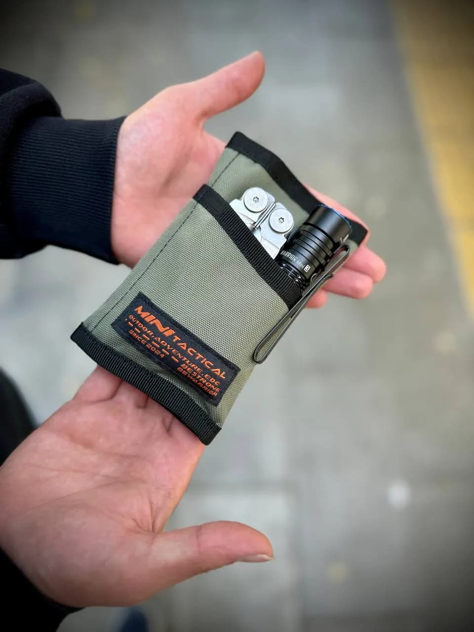 کیف حمل ابزار EDC مینی تکتیکال مدل دلتا — تصویر ۷
