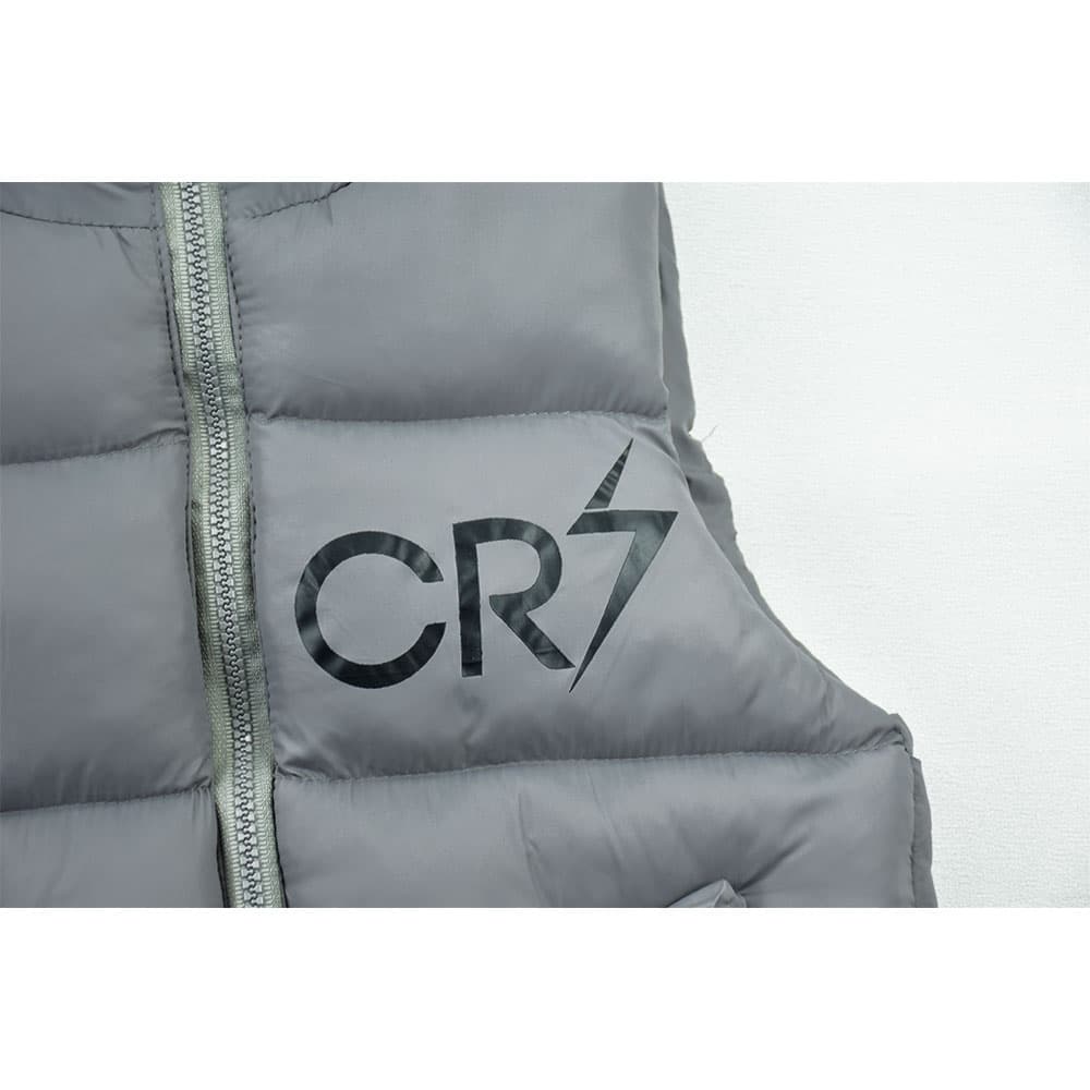پافر کیفدار پسرانه CR7 طوسی کد 11908 — تصویر ۳