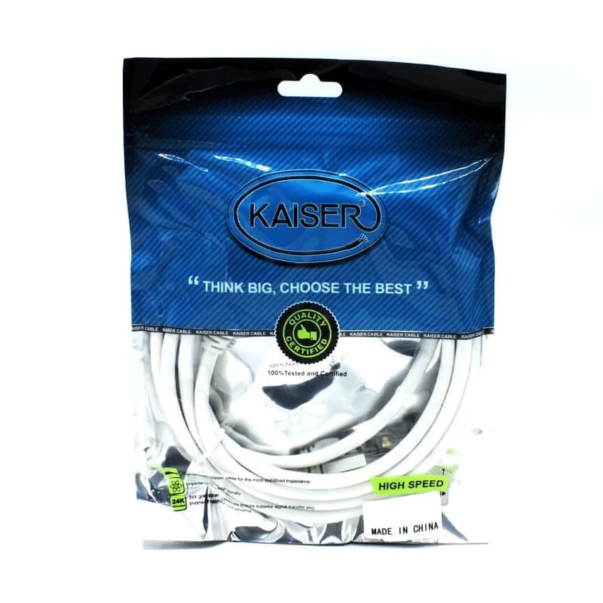 کابل شبکه 3 متری KAISER CAT6 — تصویر ۲