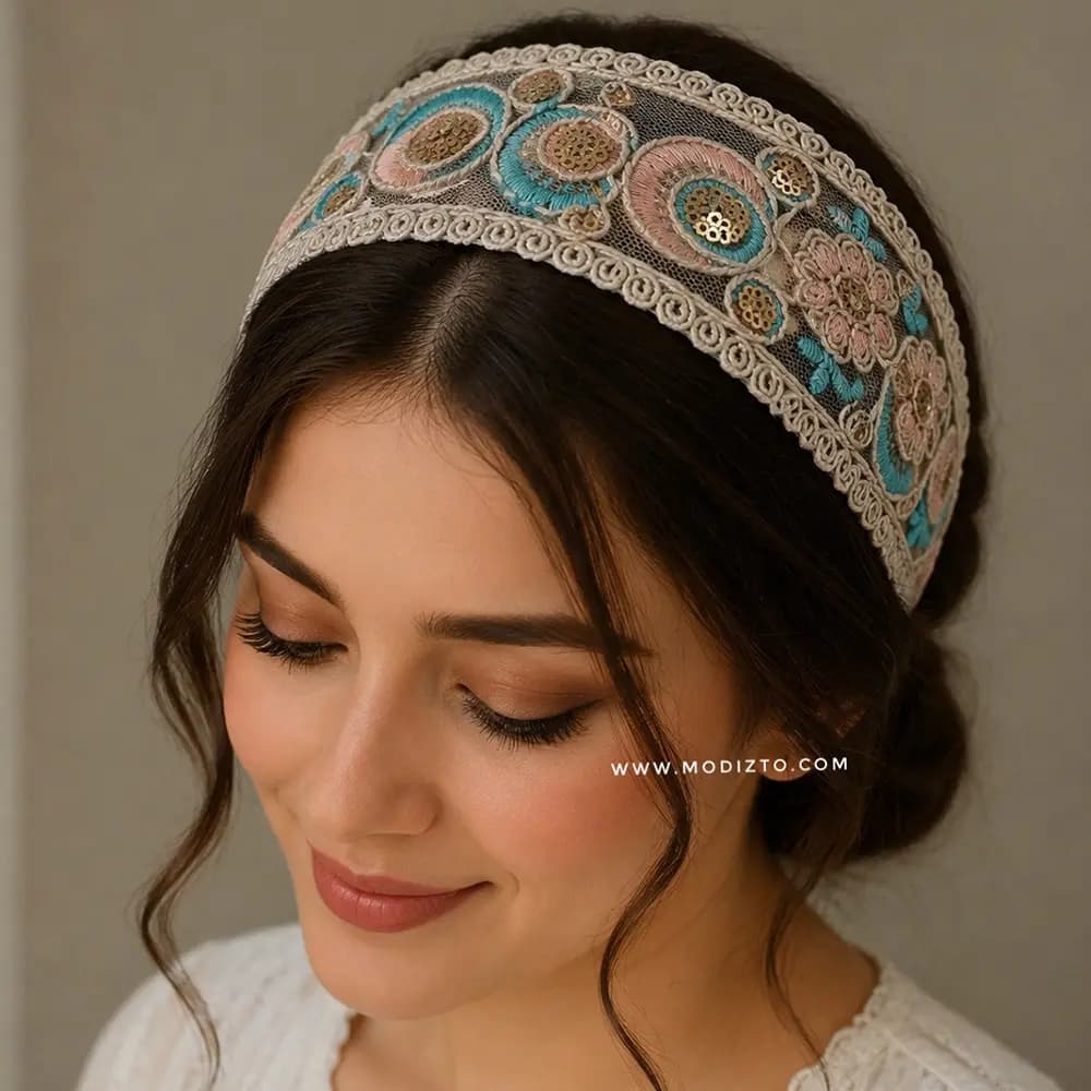 هدبند سوزن دوزی — تصویر ۶