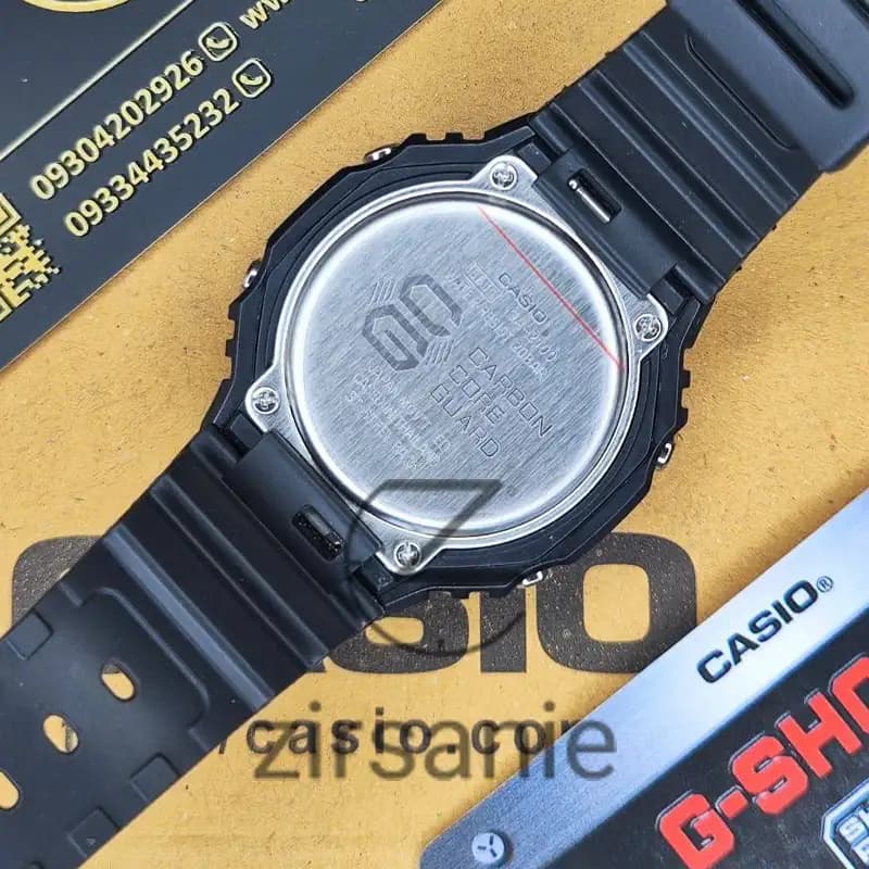 ساعت مچی مردانه کاسیو جی شاک فول مشکی Casio G-Shock Ga-2100 Full Black — تصویر ۸