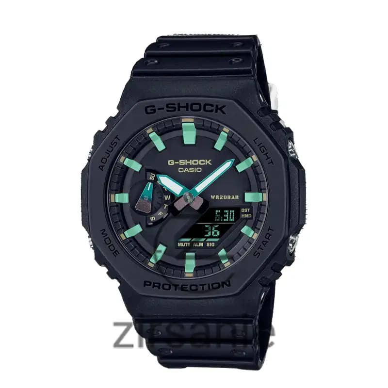 ساعت مچی مردانه کاسیو جی شاک فول مشکی Casio G-Shock Ga-2100 Full Black