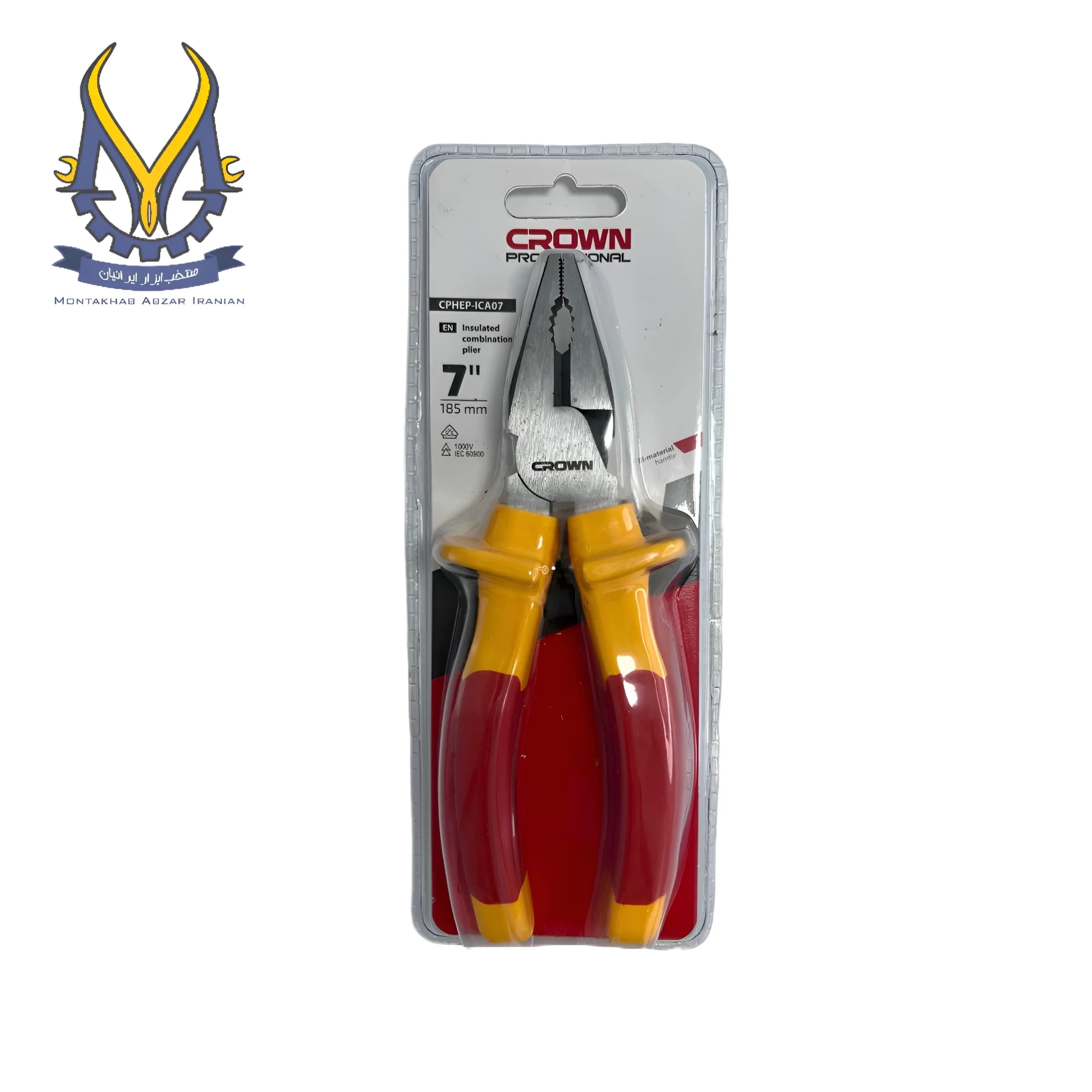 انبردست عایق برق ۷ اینچ کرون مدل CPHEP-ICA07