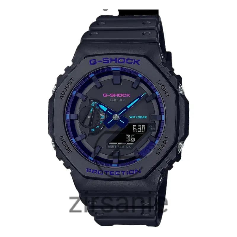 ساعت مچی مردانه کاسیو جی شاک سرمه ای Casio G-Shock Ga-2100 Dark Blue