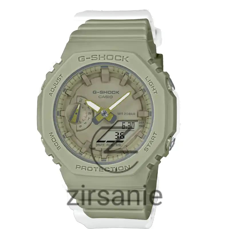 ساعت مچی مردانه کاسیو جی شاک فول کرم Casio G-Shock Ga-2100 Full Creem