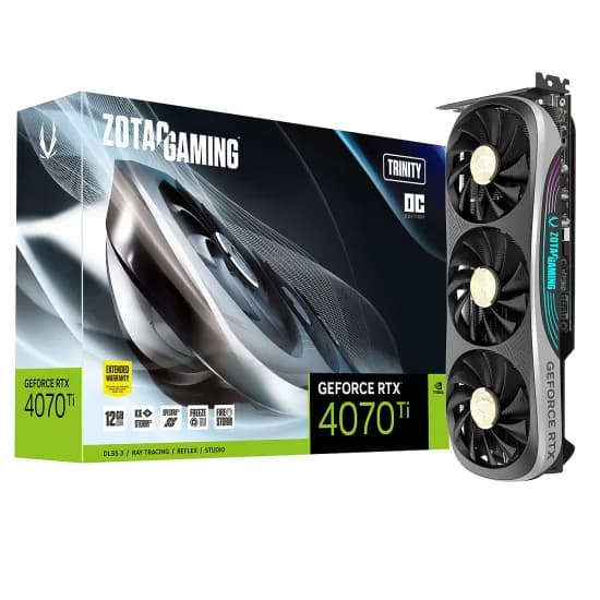 کارت گرافیک زوتاک GAMING GeForce RTX 4070 Ti Trinity OC 12GB