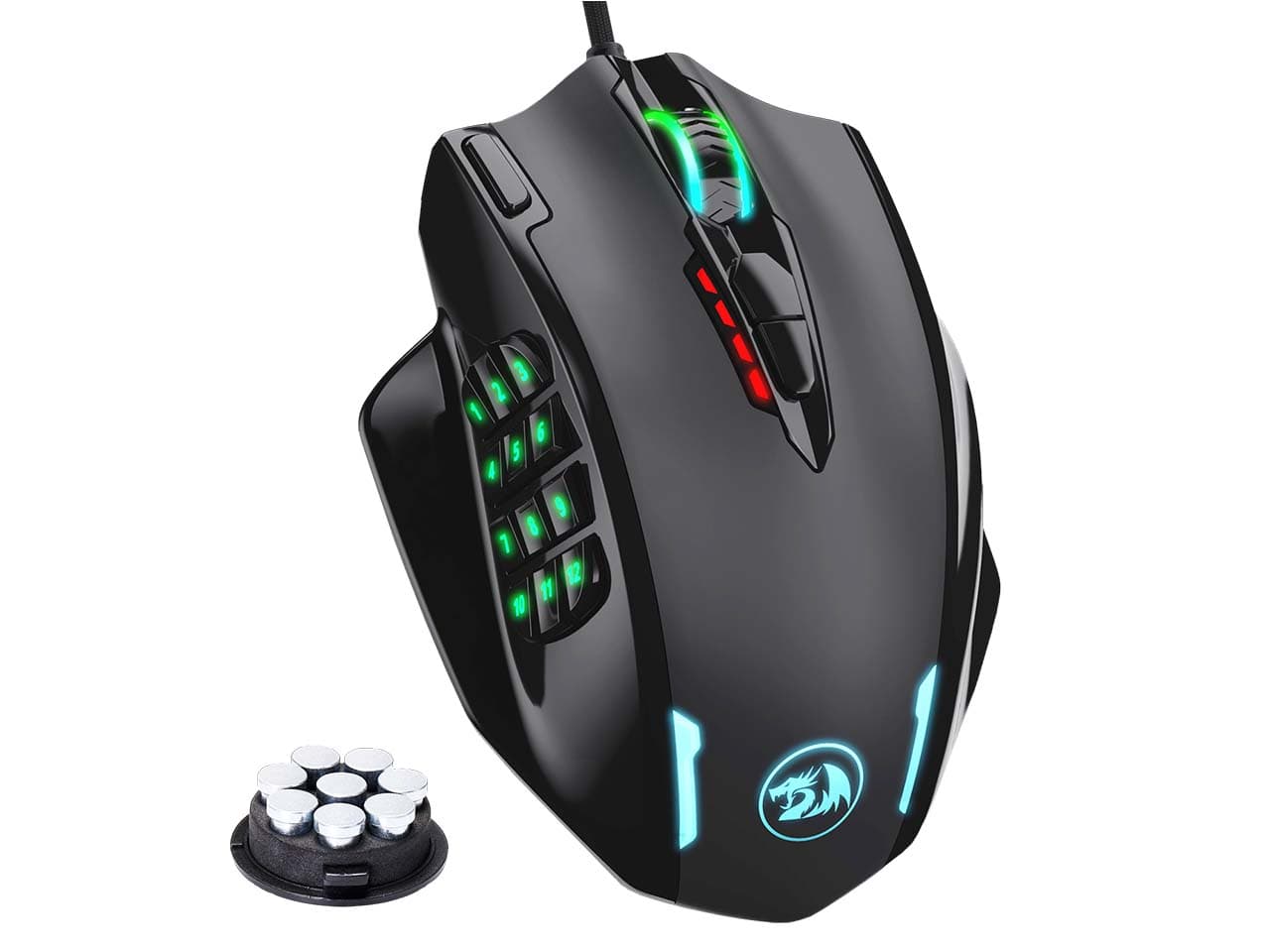 ماوس گیمینگ ردراگون Impact M908 RGB Wired — تصویر ۳
