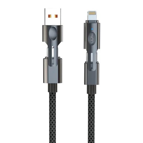 کابل تبدیل USB-A / USB-C به USB-C /لایتنینگ تسکو مدل TCPD 711 طول 1.2 متر — تصویر ۸