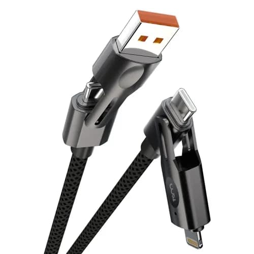 کابل تبدیل USB-A / USB-C به USB-C /لایتنینگ تسکو مدل TCPD 711 طول 1.2 متر — تصویر ۵