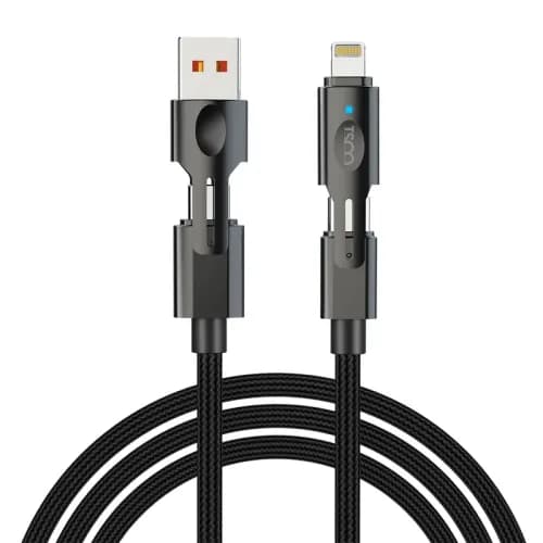 کابل تبدیل USB-A / USB-C به USB-C /لایتنینگ تسکو مدل TCPD 711 طول 1.2 متر — تصویر ۲