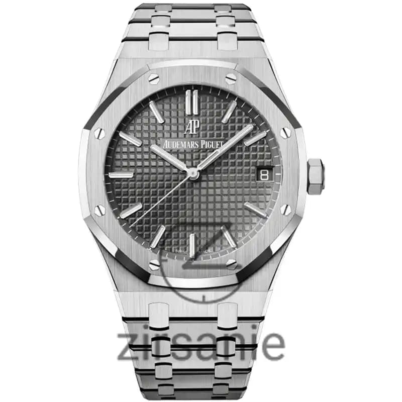 ساعت مچی مردانه اودمار پیگه سیلور طوسی Audemars Piguet silver gray — تصویر ۷