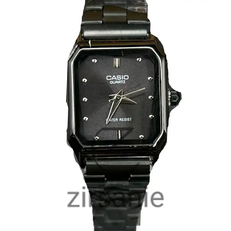 ساعت زنانه کاسیو کلاسیک تمام مشکی casio classic black