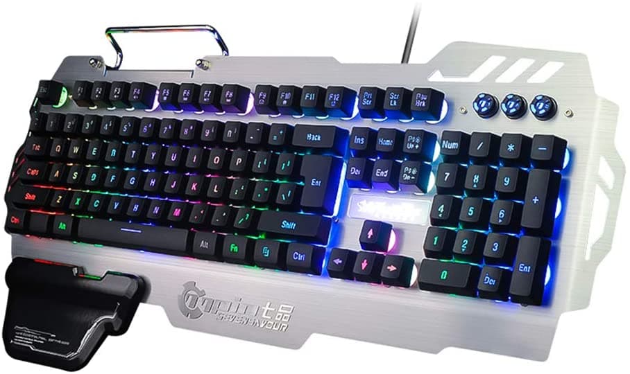 کیبورد مکانیکال 7pin PK-900 Mechanical RGB — تصویر ۶
