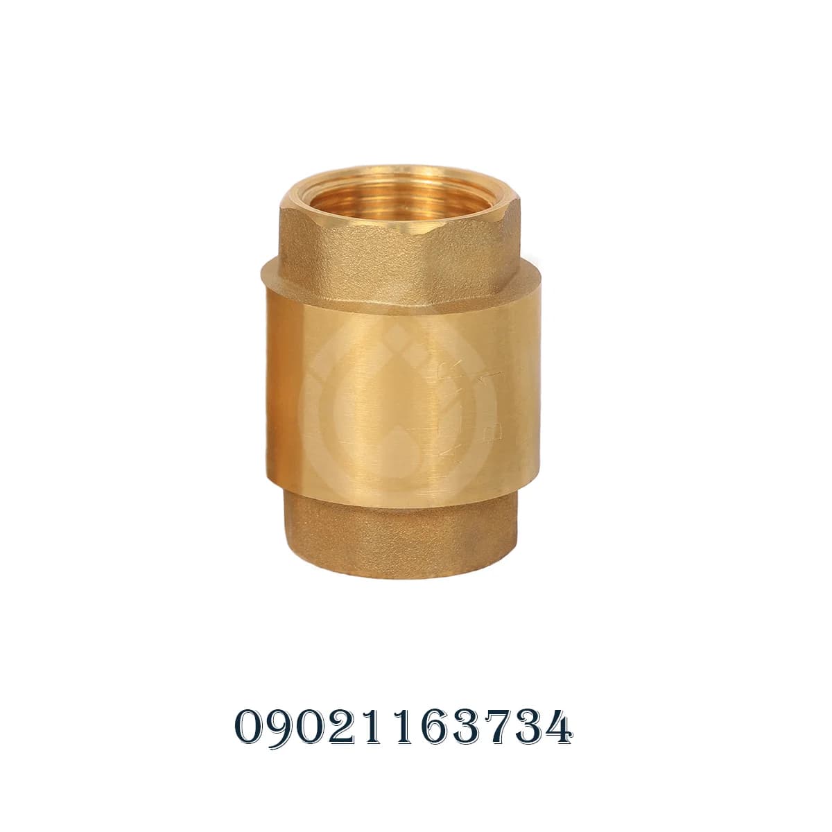 شیر یکطرفه فنری سوپاپ برنجی 3/4 اینچ آذر کد azar 105