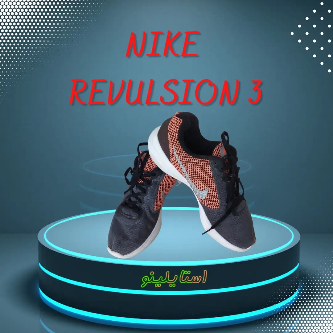 کفش استوک اورجینال نایک مدل Revulotion3 — تصویر ۹