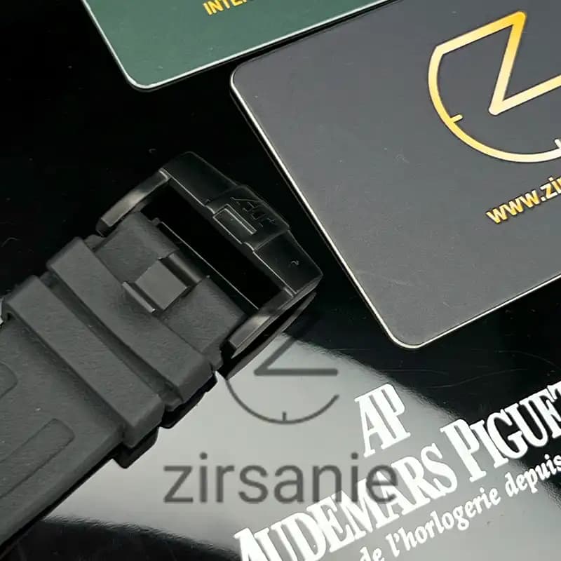 ساعت مچی مردانه اودمار پیگه افشور اکولایزر اتوماتیک مشکی Audemars Piguet Royal Oak Offshore Music Edition Black — تصویر ۸
