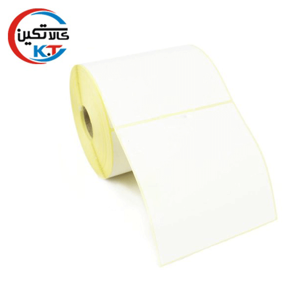 لیبل (برچسب) کاغذی تک ردیفه 100×100 Paper Label