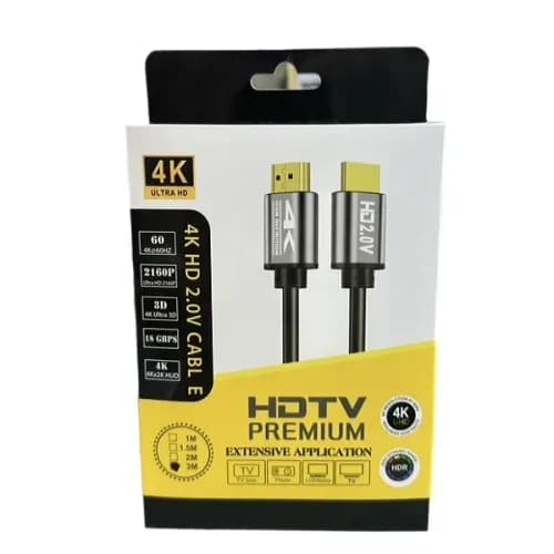 کابل HDMI ویلوت مدل 4K طول 1.5 متر — تصویر ۴