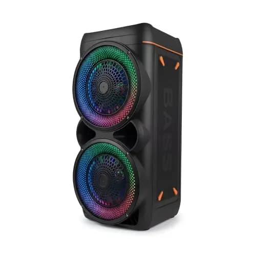 اسپیکر بلوتوثی بیکارو KB6 | دو بلندگوی 8 اینچی، 20 وات و کارائوکه — تصویر ۳
