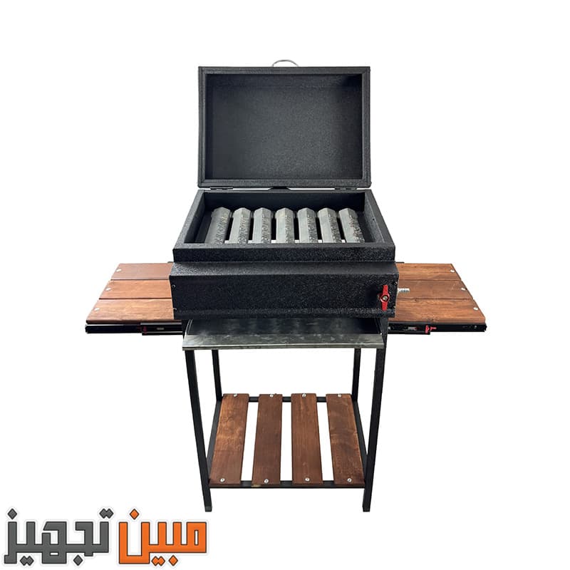 باربیکیو کبابی گازی مبین تجهیز پایه‌دار | کبابپز شهری و کپسولی — تصویر ۵