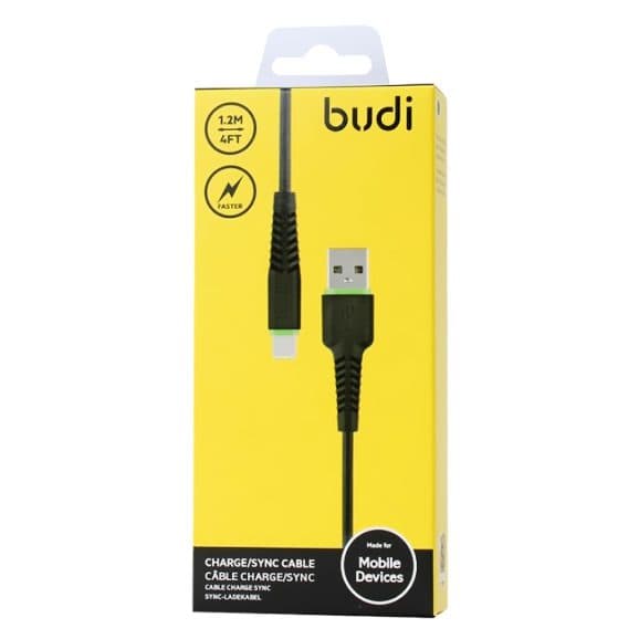 کابل شارژ میکرو یو اس بی Budi M8J158M — تصویر ۲