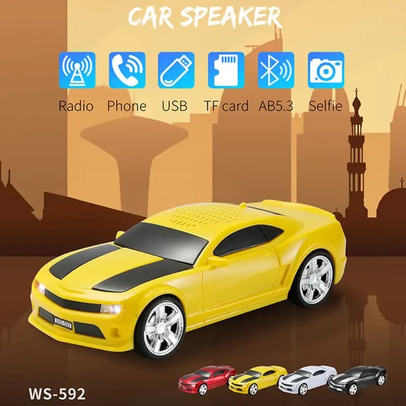 اسپیکر طرح ماشین شورلت وستر مدل Wster WS-592 — تصویر ۴