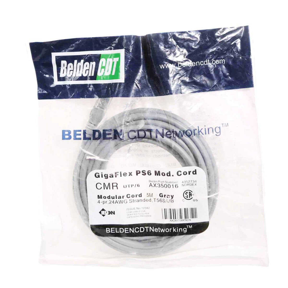 کابل شبکه 5 متری BELDEN CAT6 — تصویر ۳