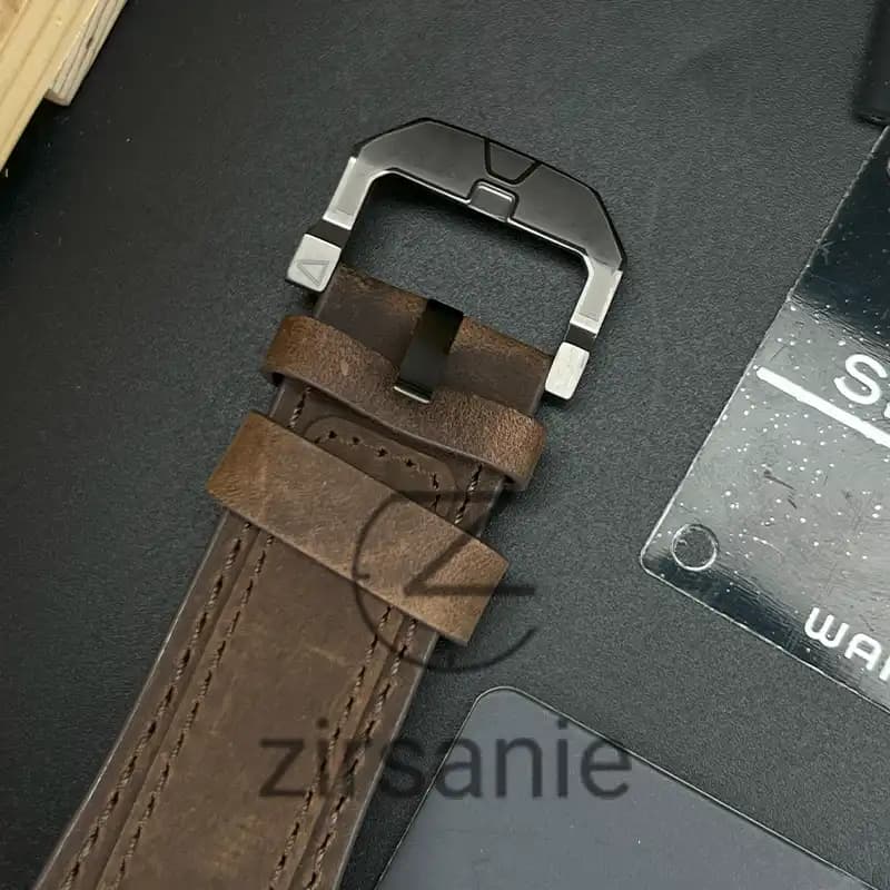 ساعت مچی مردانه سون فرایدی اتوماتیک سیلور بند چرم قهوه‌ای SevenFriday Automatic Q3 Silver Brown Leather Srtap — تصویر ۸