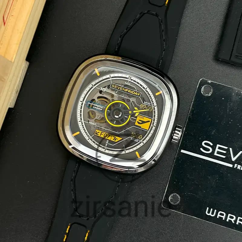 ساعت مچی مردانه سون فرایدی اتوماتیک مشکی SevenFriday Automatic Black — تصویر ۱۲