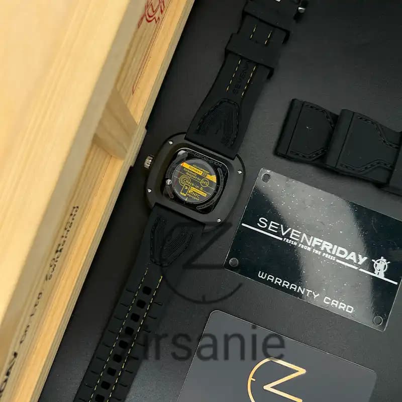 ساعت مچی مردانه سون فرایدی اتوماتیک مشکی SevenFriday Automatic Black — تصویر ۷