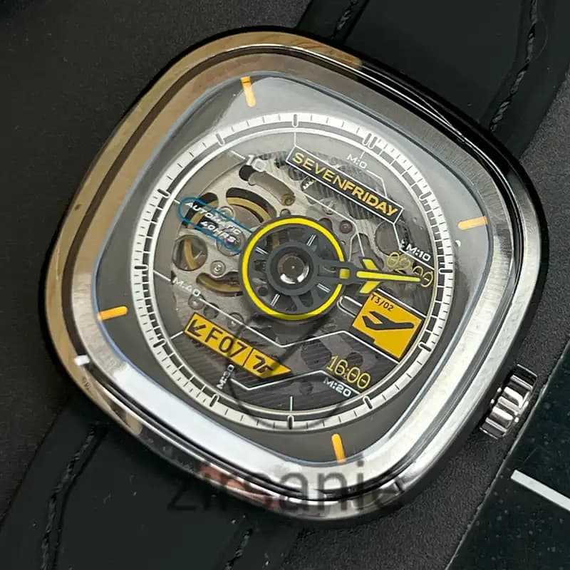 ساعت مچی مردانه سون فرایدی اتوماتیک مشکی SevenFriday Automatic Black — تصویر ۶