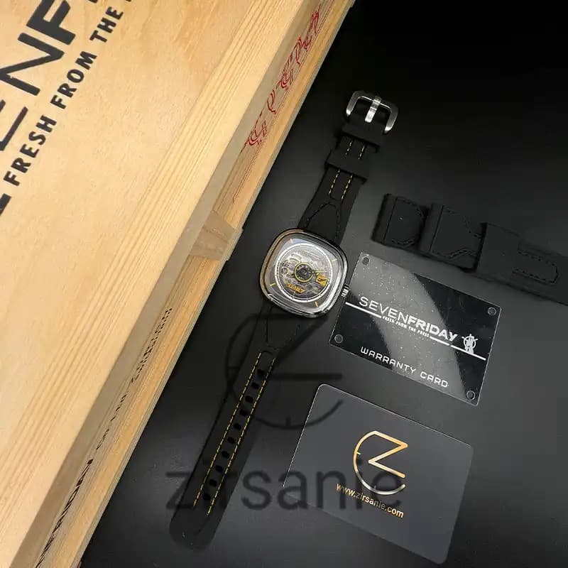 ساعت مچی مردانه سون فرایدی اتوماتیک مشکی SevenFriday Automatic Black — تصویر ۲