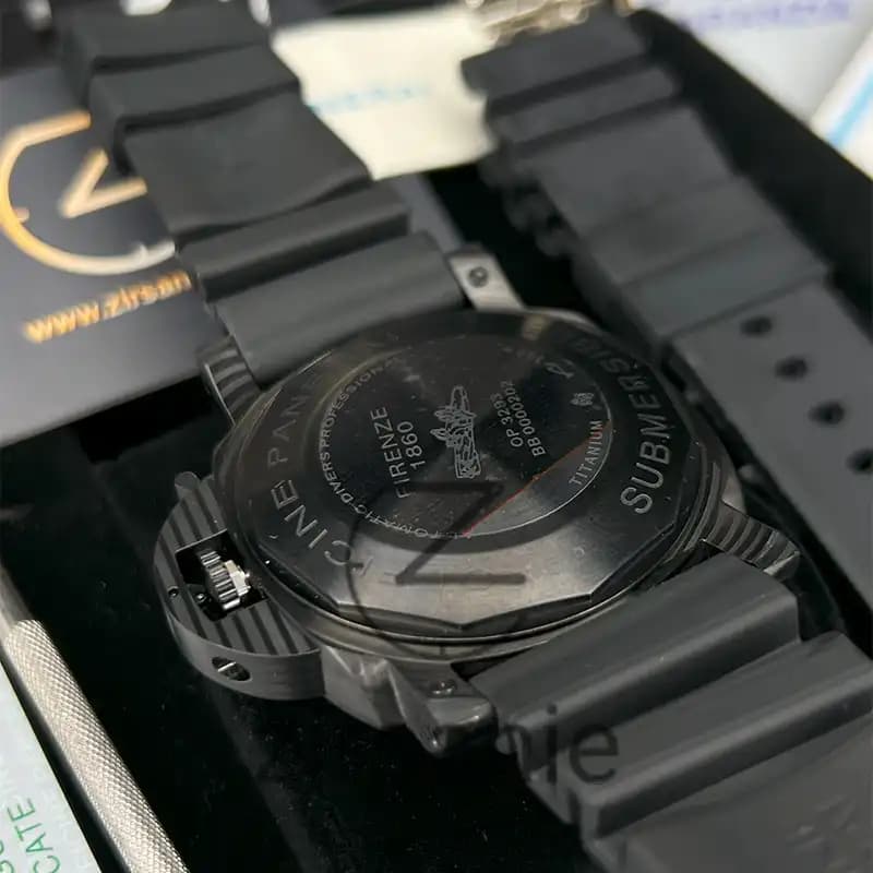 ساعت مچی مردانه پنرای لومینور سابمرسیبل اتوماتیک مشکی Panerai Luminor Submersible Automatic Black — تصویر ۷