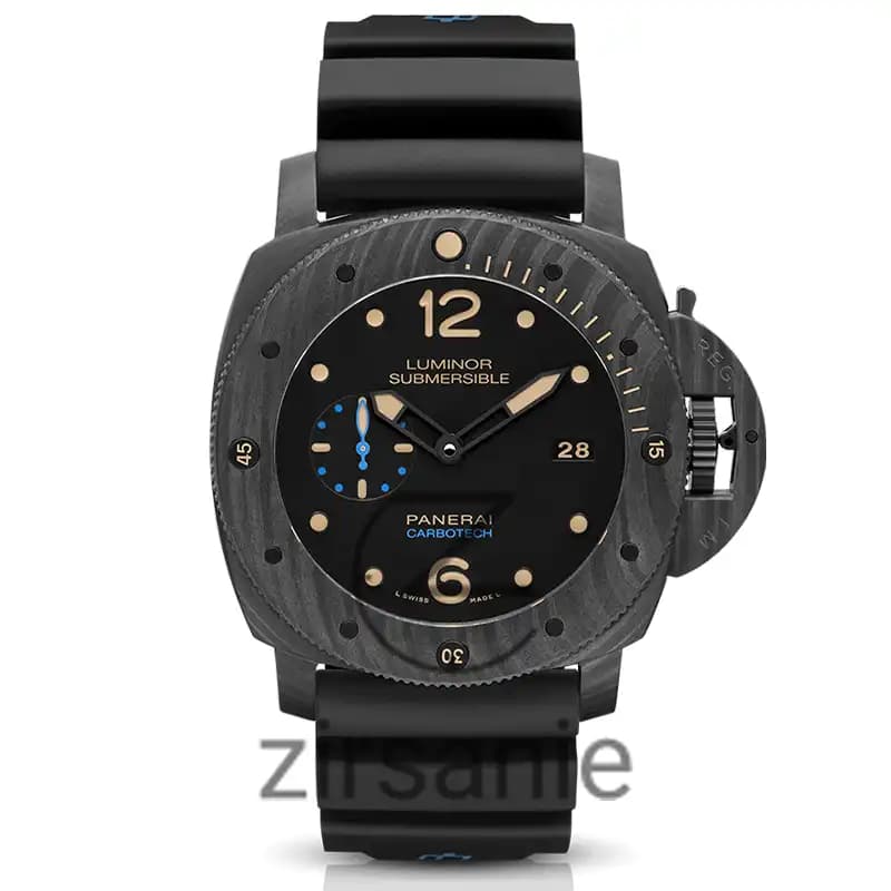 ساعت مچی مردانه پنرای لومینور سابمرسیبل اتوماتیک مشکی Panerai Luminor Submersible Automatic Black