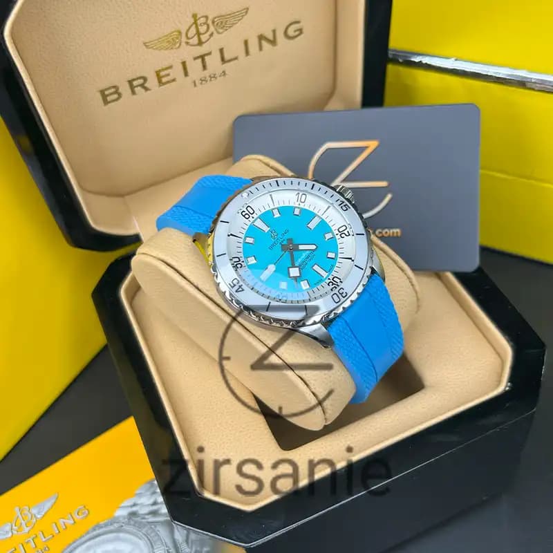 ساعت مردانه برایتلینگ سوپر اوشن اتومات تیفانی Breitling Superocean Automatic Tiffany — تصویر ۱۱