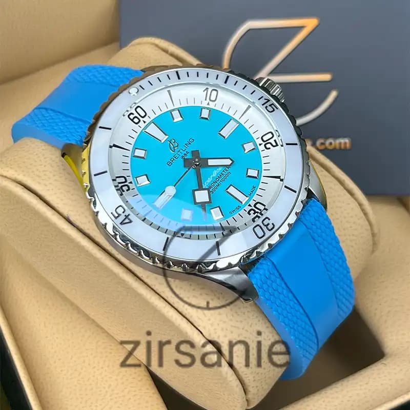 ساعت مردانه برایتلینگ سوپر اوشن اتومات تیفانی Breitling Superocean Automatic Tiffany — تصویر ۲