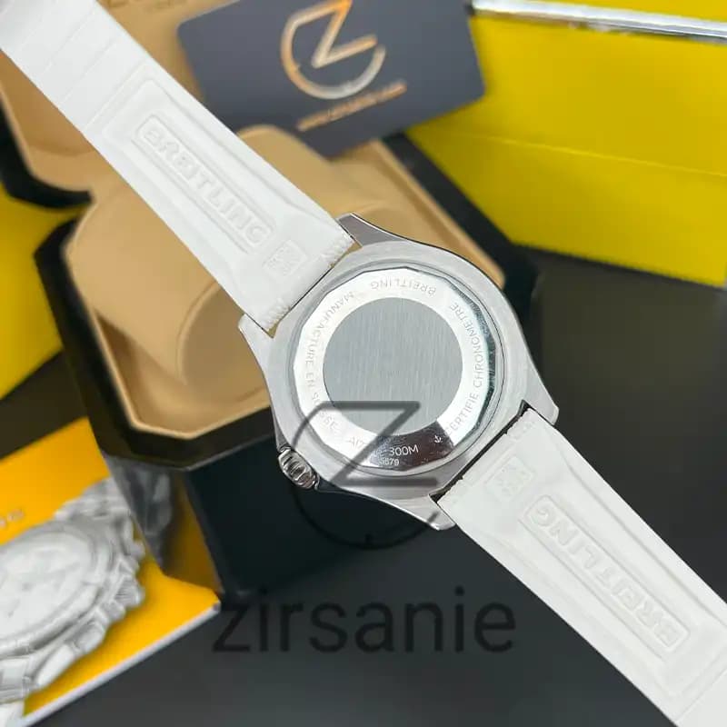 ساعت مردانه برایتلینگ سوپر اوشن اتومات تمام سفید Breitling Superocean Automatic Full White — تصویر ۷