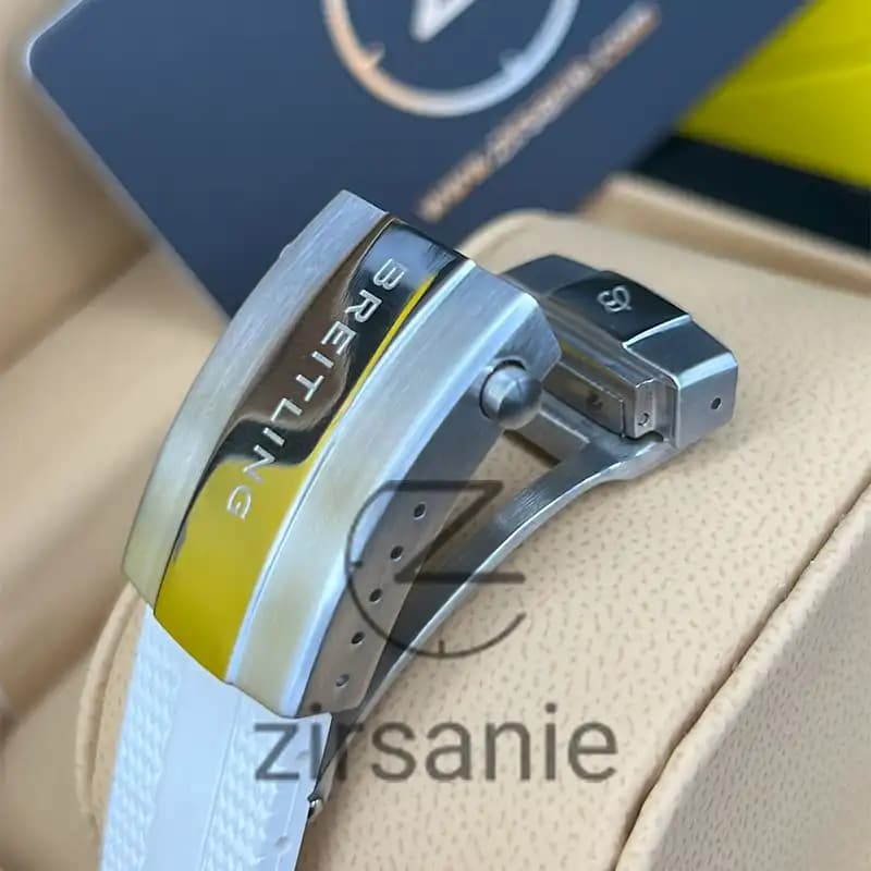 ساعت مردانه برایتلینگ سوپر اوشن اتومات تمام سفید Breitling Superocean Automatic Full White — تصویر ۸