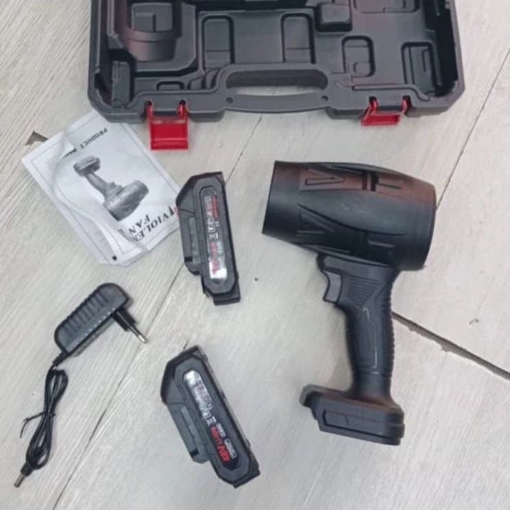 جت فن تک باتری شارژی توربو فن 48 وات مدل High Power Violent Turbo Fan — تصویر ۱۰