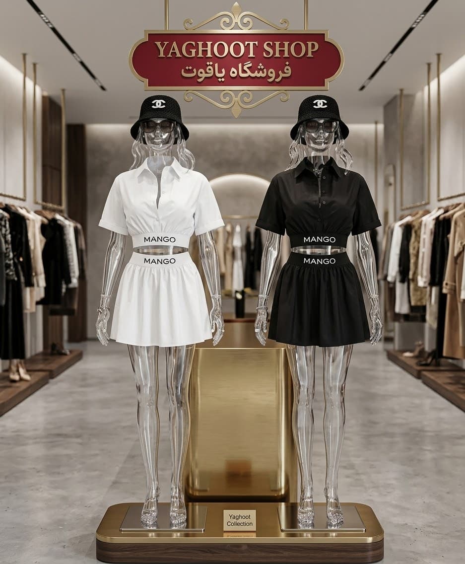 کراپ و دامن mango