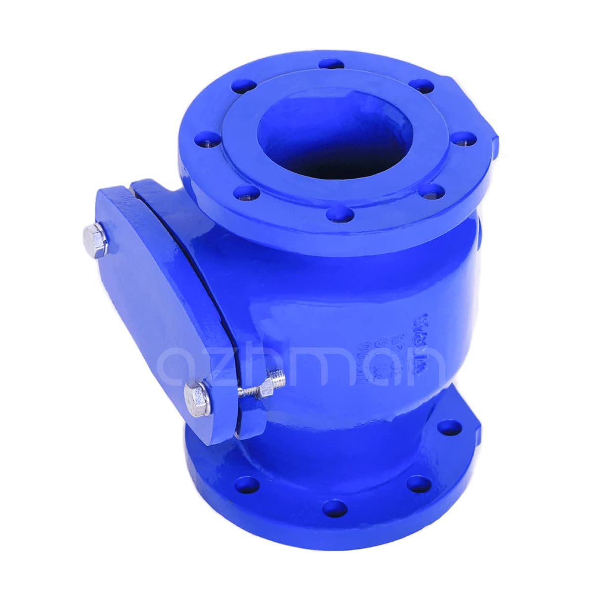 شیر یکطرفه زبانه لاستیکی 5 اینچ PN16 چدنی فاراب — تصویر ۴