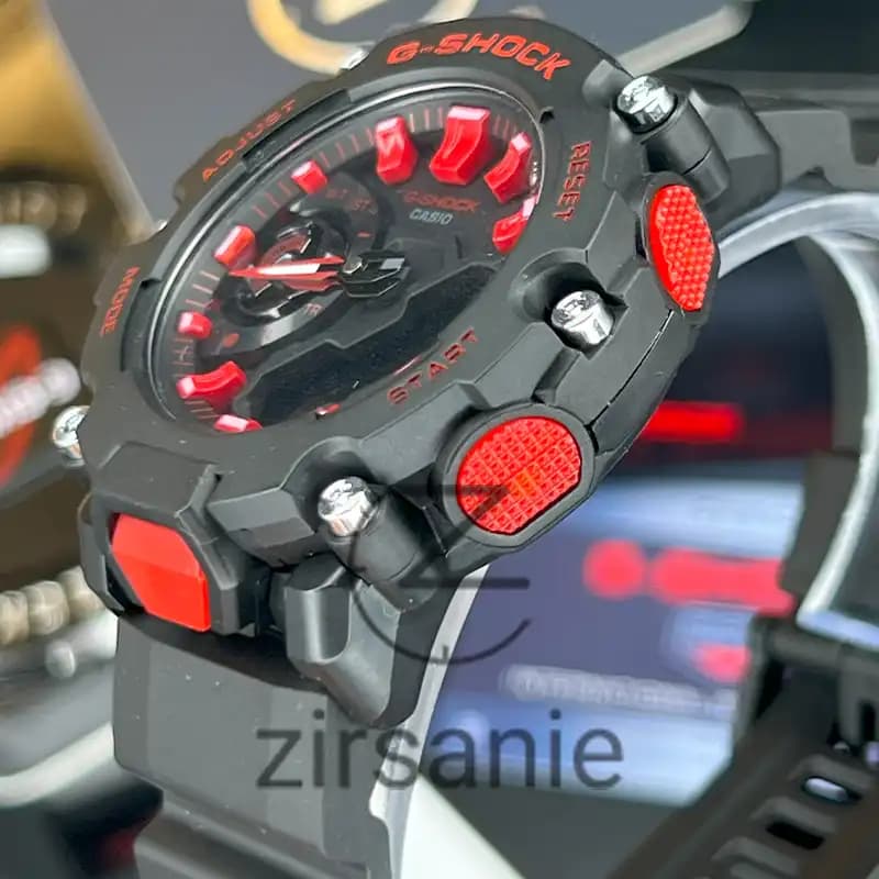 ساعت مچی مردانه کاسیو جی شاک مشکی قرمز Casio G-Shock Ga-2200 Black Red — تصویر ۶