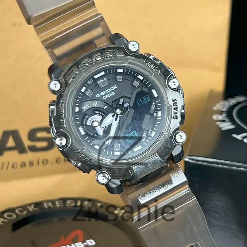 ساعت مچی مردانه کاسیو جی شاک مشکی دودی Casio G-Shock Ga-2200 Smoky Black — تصویر ۸